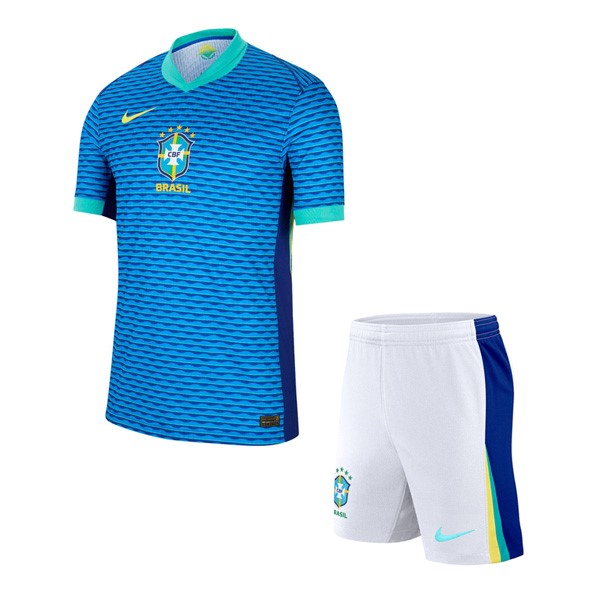 Camiseta Brasil Segunda Equipación Niño 2024